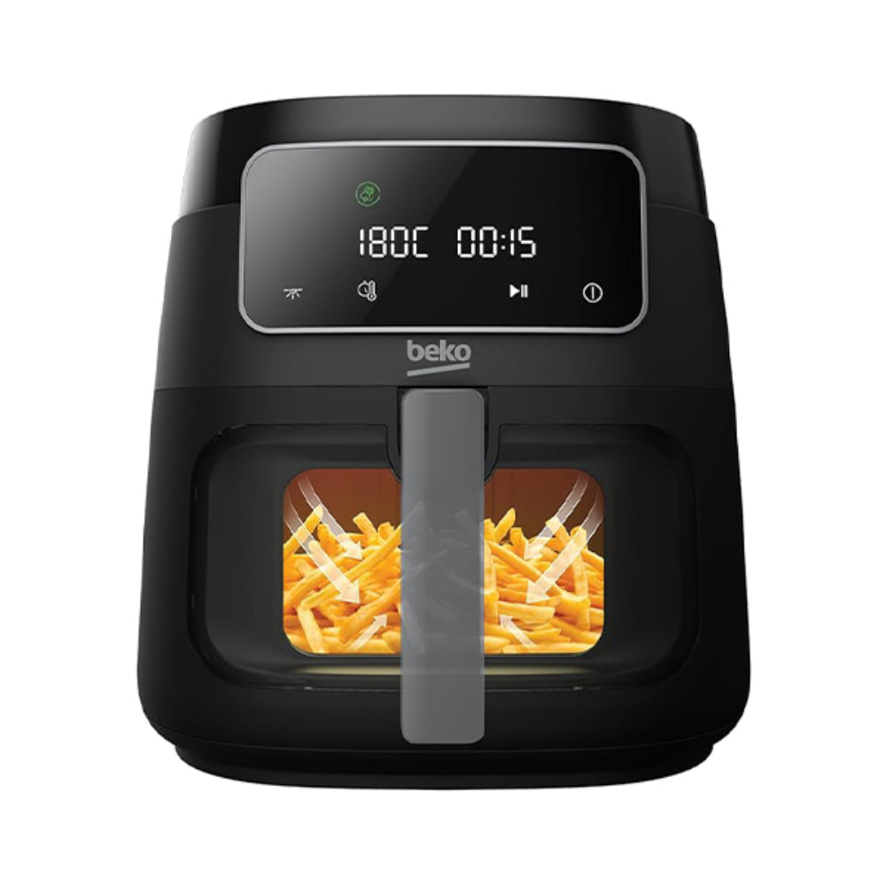 Beko Digital Air Fryer 7.6 Liters 1750 Watt Black FRL 3374 B. Beko Digital Air Fryer 7.6 Liters 1750 Watt Black FRL 3374 B.